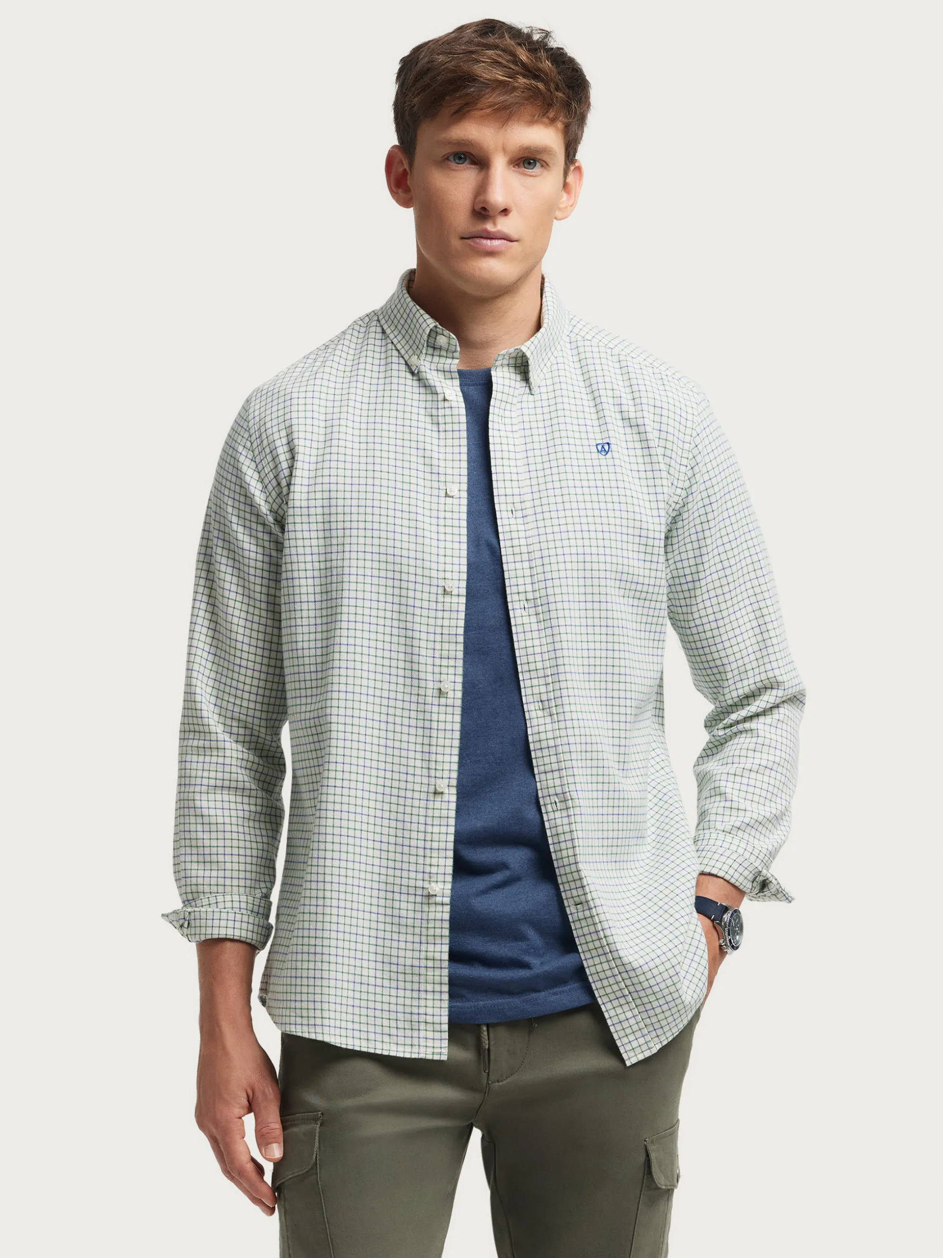 CAMISA FLANNEL CHECKS <Alvaro Moreno Online