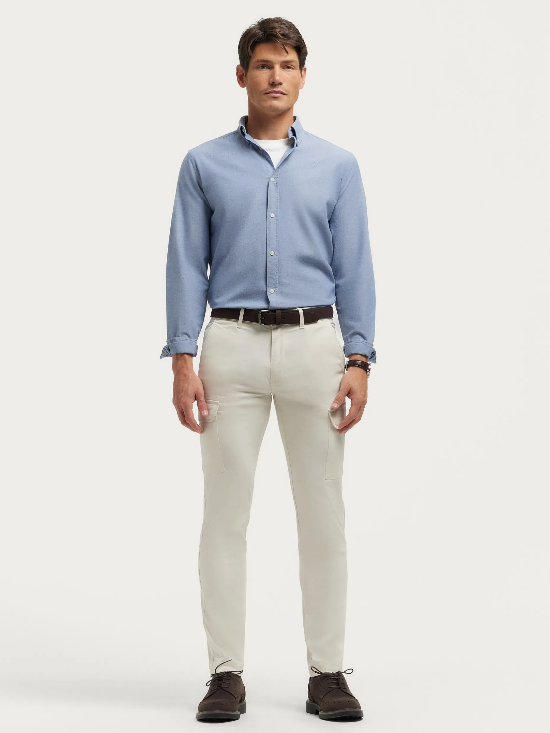 CAMISA OXFORD CHAMBRAY <Alvaro Moreno Outlet