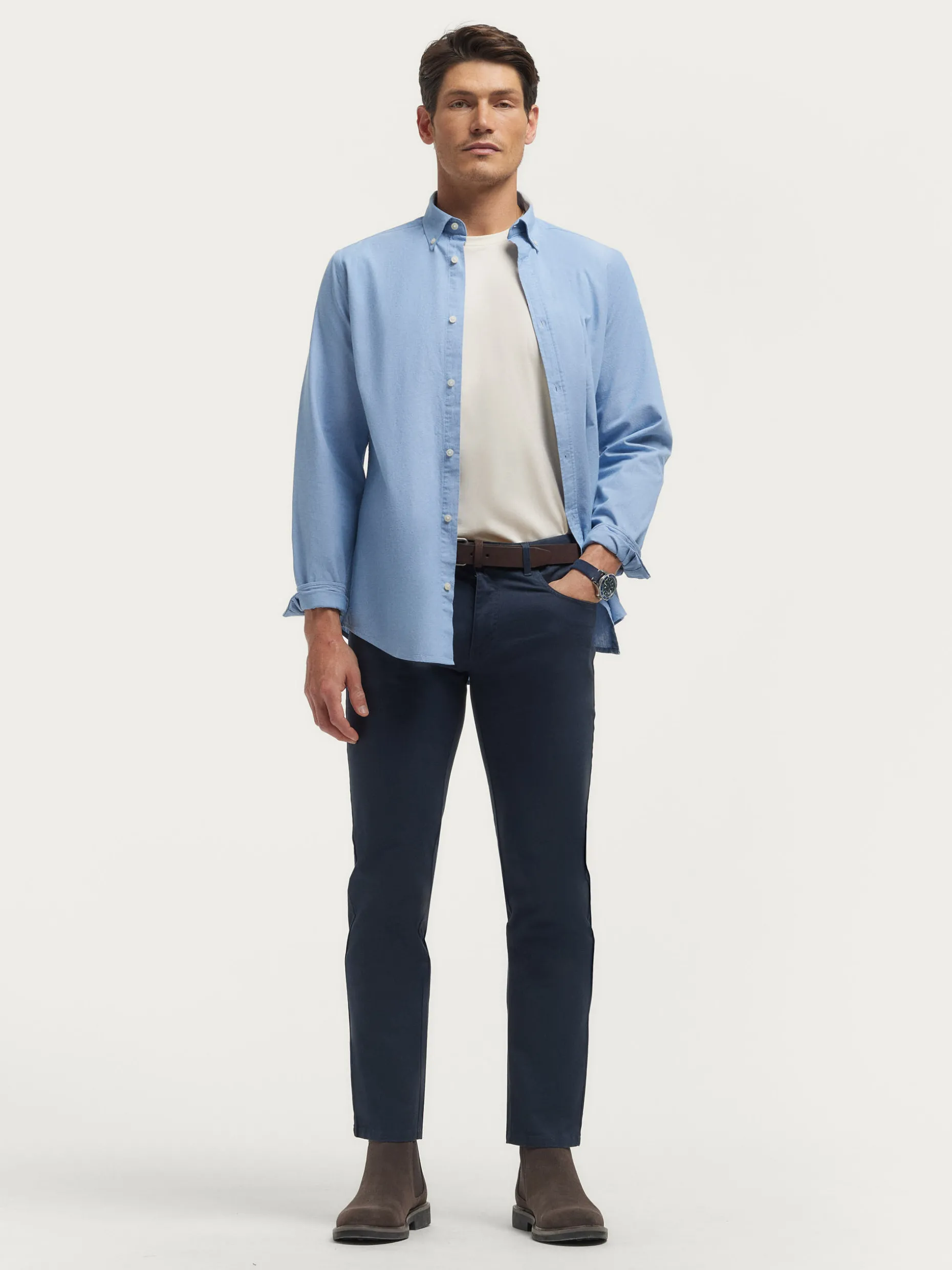 CAMISA OXFORD CHAMBRAY <Alvaro Moreno Online