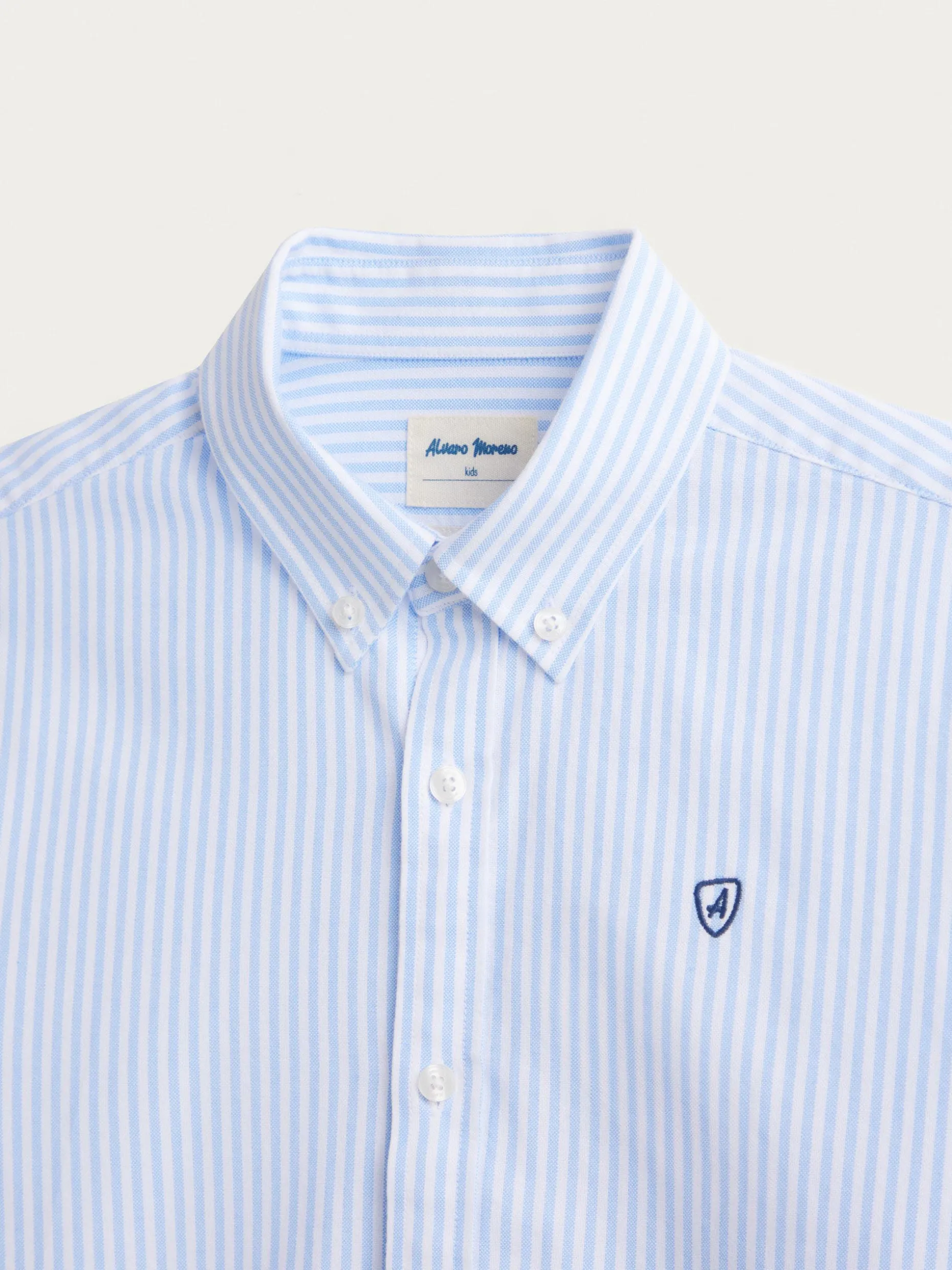 CAMISA OXFORD RAYAS KIDS <Alvaro Moreno Outlet