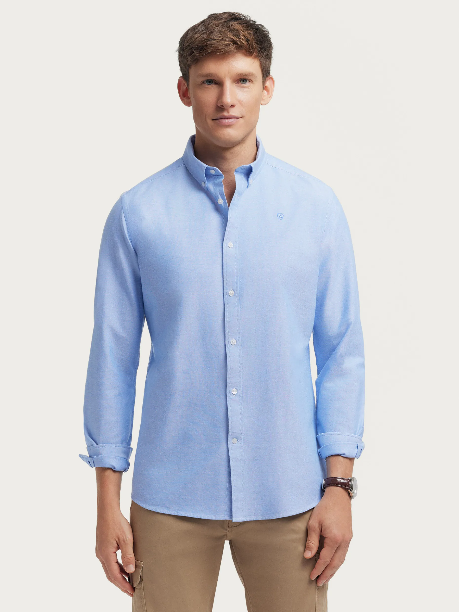 CAMISA OXFORD SOLID <Alvaro Moreno Best