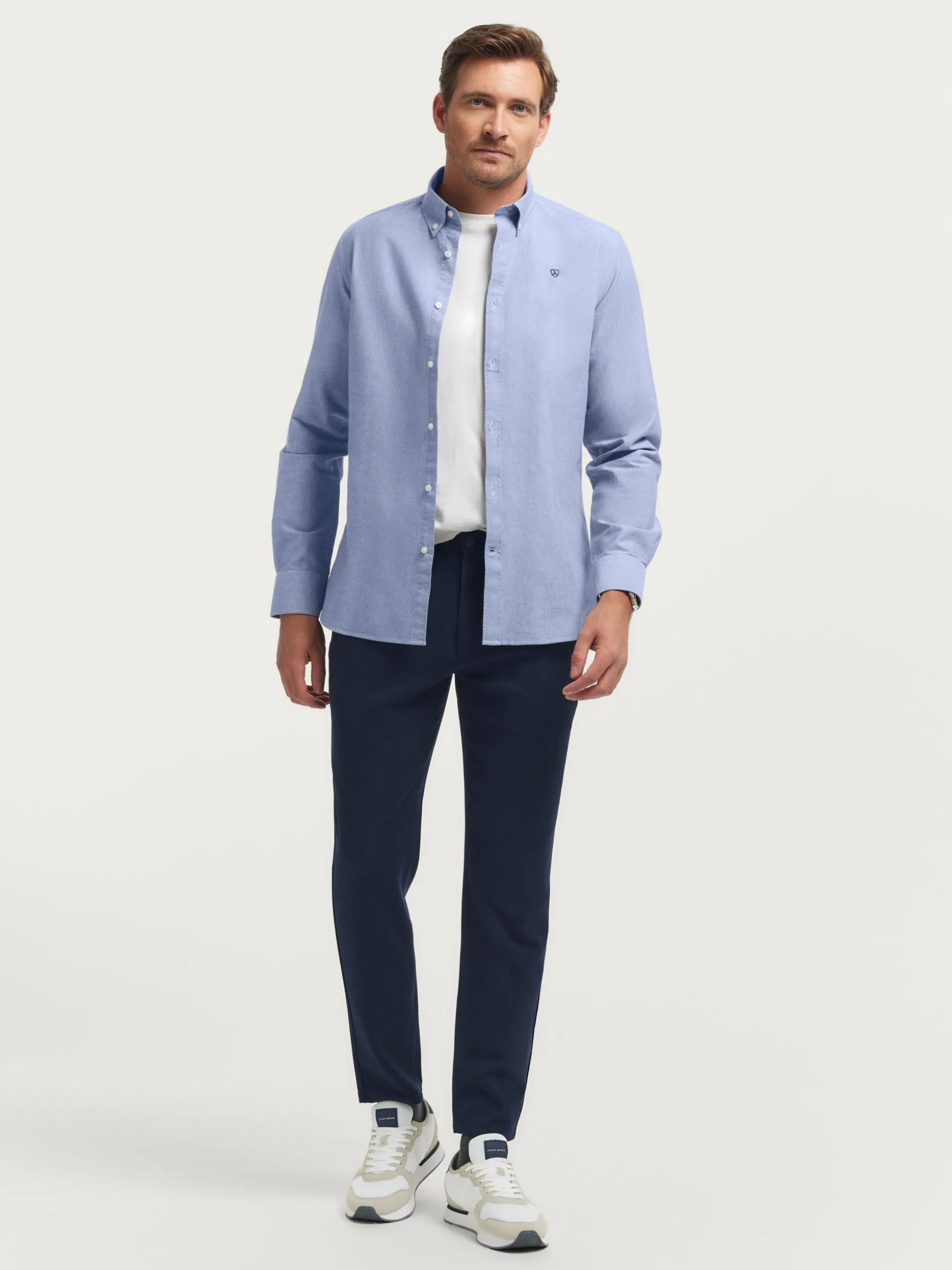 CAMISA OXFORD SOLID <Alvaro Moreno Best