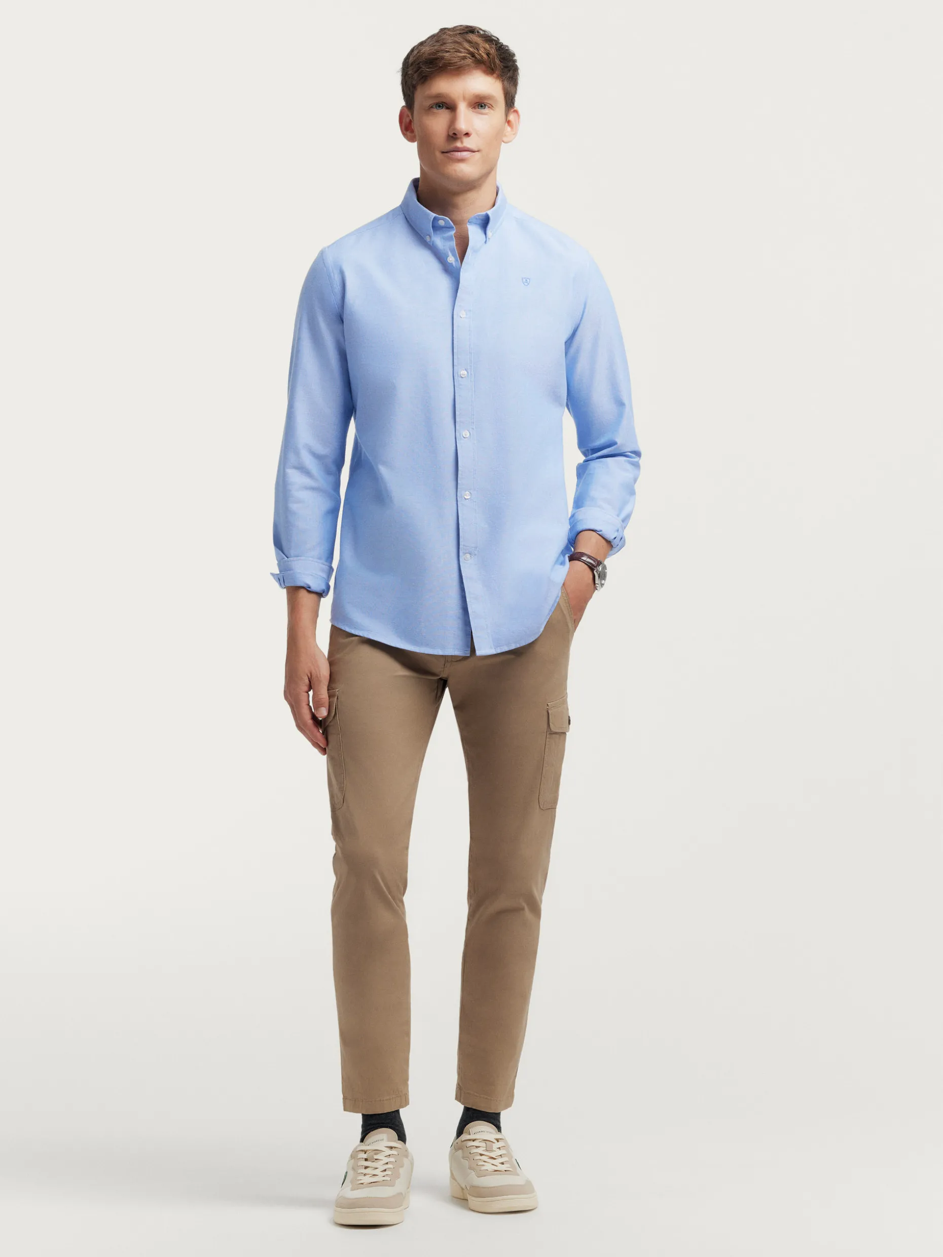 CAMISA OXFORD SOLID <Alvaro Moreno Best