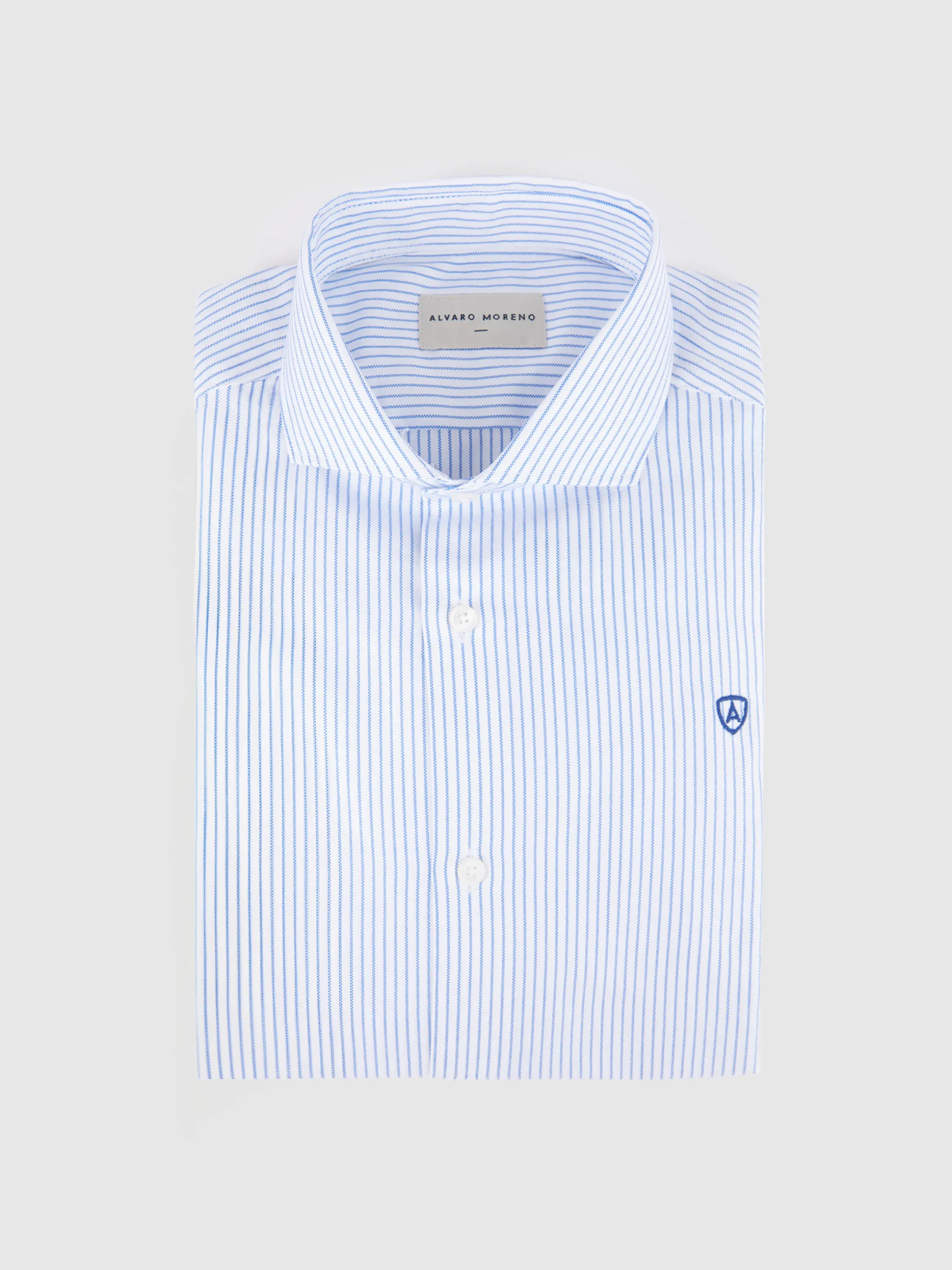 CAMISA RAYAS PANAMA <Alvaro Moreno Shop