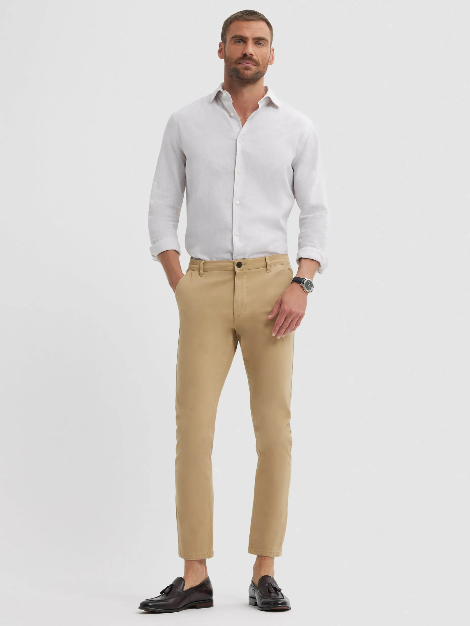 PANTALON CHINO SLIM FIT <Alvaro Moreno Sale