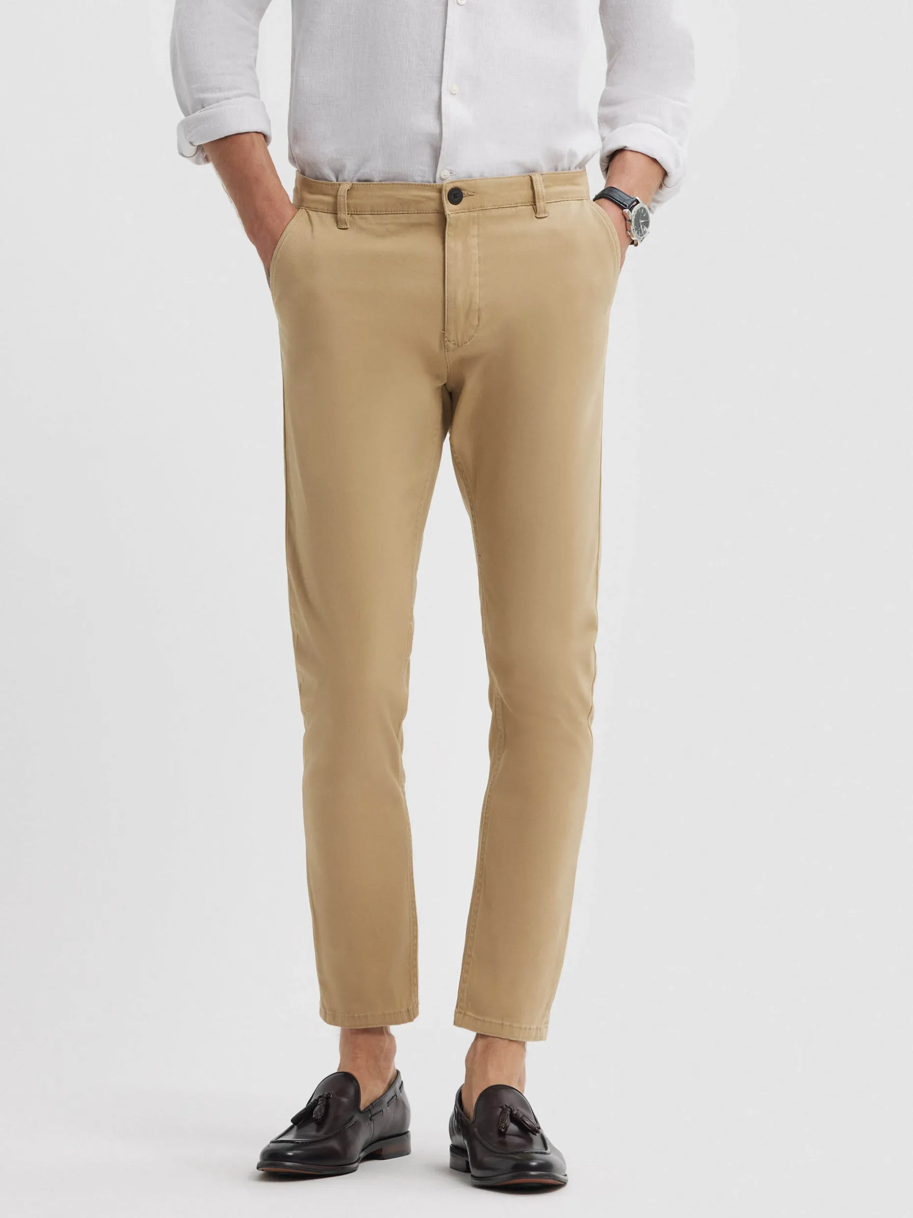 PANTALON CHINO SLIM FIT <Alvaro Moreno Sale
