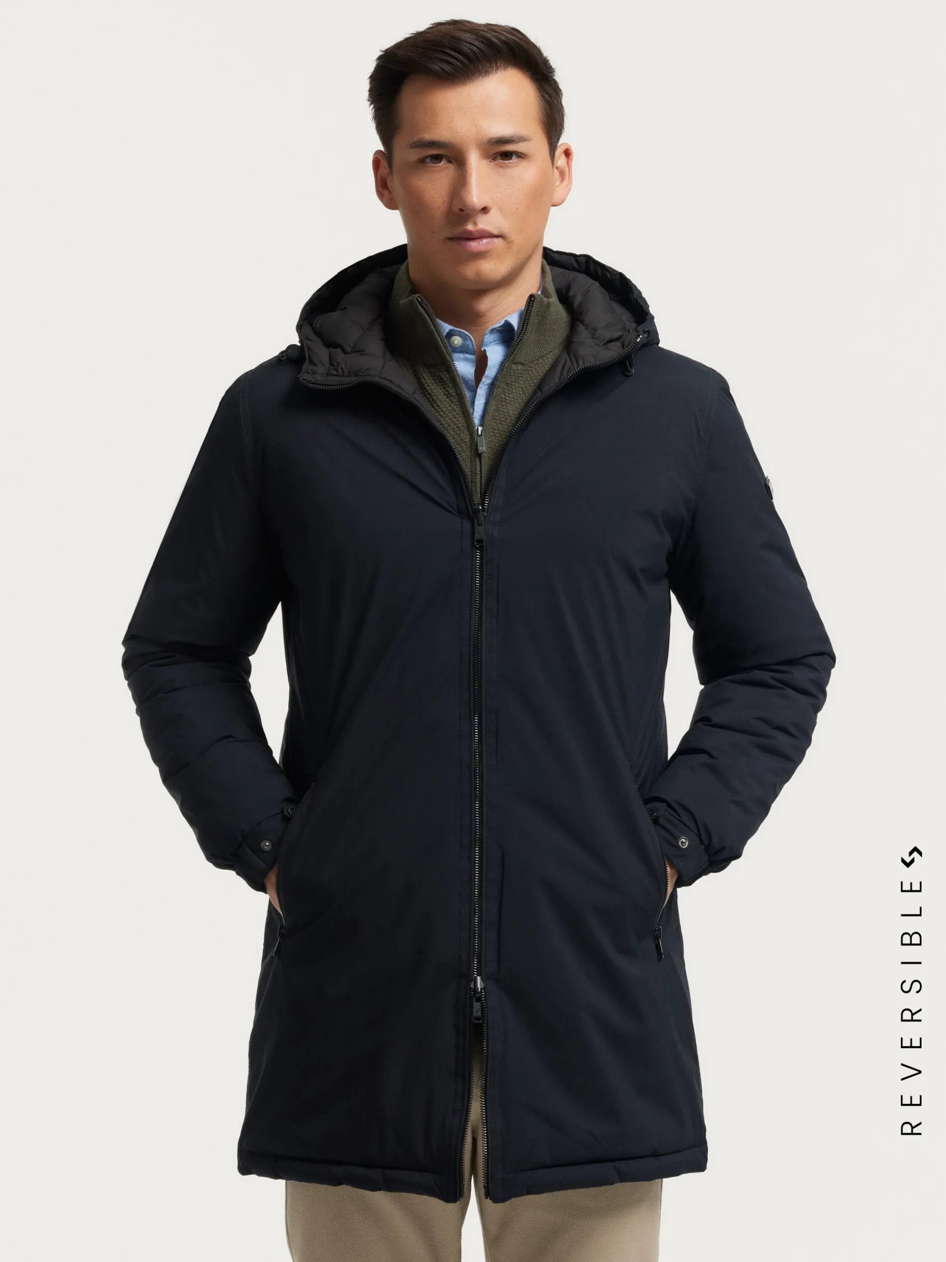 PARKA RATCHED REVERSIBLE | MARRÓN<Alvaro Moreno New